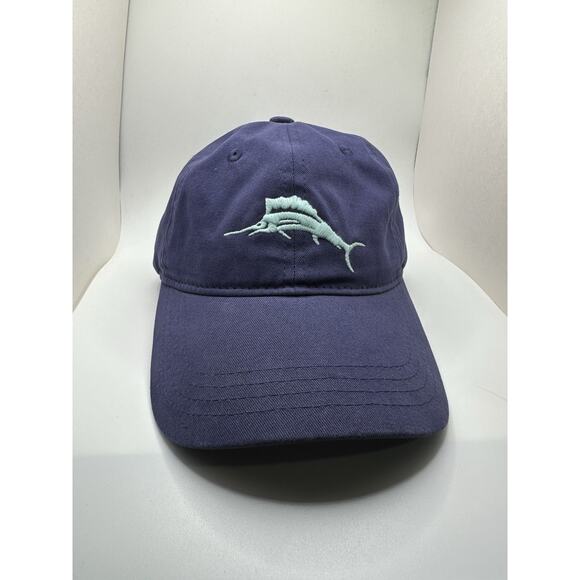 TOMMY BAHAMA NAVY BLUE Boys/Girls Cotton Golf Baseball Cap Hat Size S/M NWOT - Picture 1 of 7